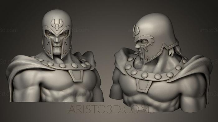 Busts of heroes and monsters (BUSTH_0209) 3D model for CNC machine